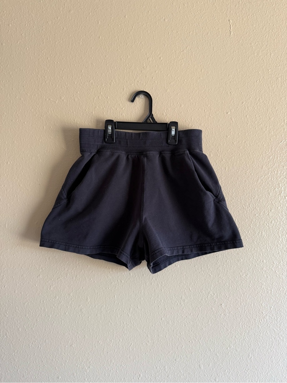 lululemon athletica Black High-Waist Athletic Shorts
